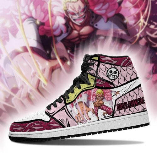 (8.5) doflamingo sneakers skill one piece anime shoes 2