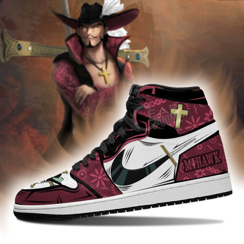 (7.5) mihawk sword sneakers skill one piece anime shoes 2