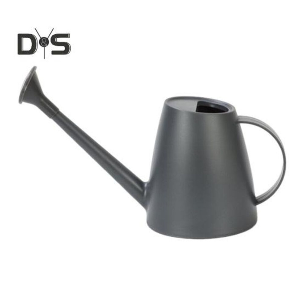 (grey) 1.8l Watering Can With Long Spout Watering Can With Removable Sprinkler Rose Lightweight Garden Jug For Houseplants Outdoor Plants Gardening