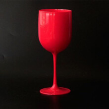 (red) Reusable Champagne Flutes Glasses Pp Plastic Wine Glasses Dishwasher-safe Champagne Glass Wine Party Supplies