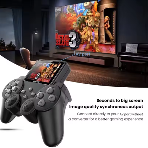 Built-in 520 Games Retro Handheld Game Player With AV Output Control 2