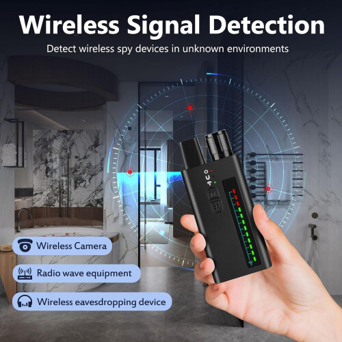 Professional Hidden Camera Detector Anti-Spy Bug Detector 1