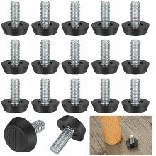 Veel van 22 pieds of nivellement voor meubles - M8 x 23 x 27 mm - Vis pour pieds of chaise,Sterrenlicht
