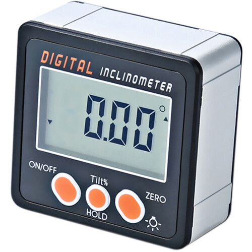 Inclinomètre Numérique, 0-360, Base Magnétique