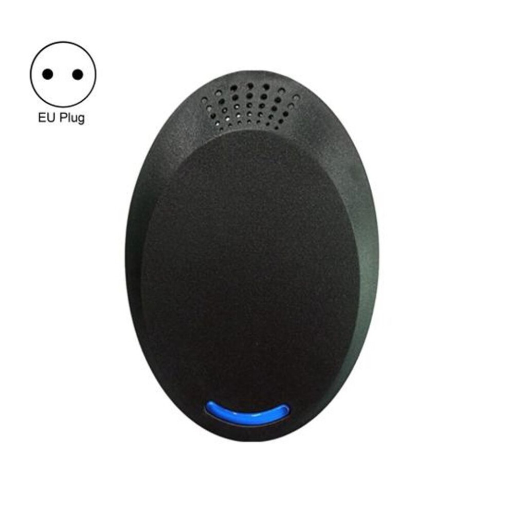 (black, EU) Ultrasonic Pest Repeller Mouse Rodent Deterrent Device Eco-friendly Solution Radiation-free Mice Control Electronic Insect Repellent