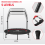 CLORIS Foldable Fitness Trampoline with Handle 5