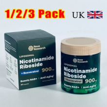 Nicotinamide Riboside Resveratrol NAD Supplement 900mg Anti-Aging 80