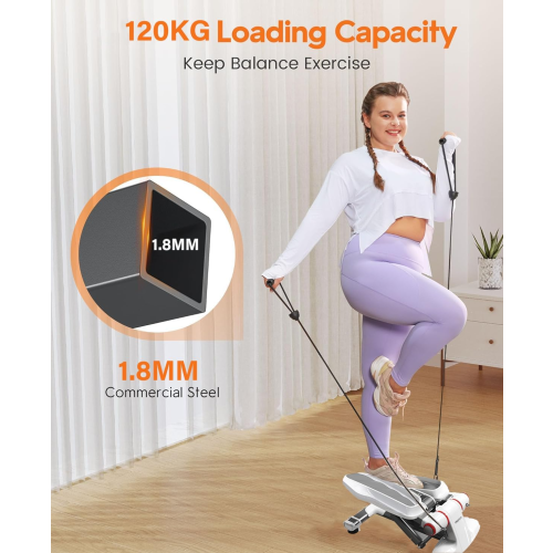 PROIRON Mini Stepper with Bands & LCD for Home Use 2