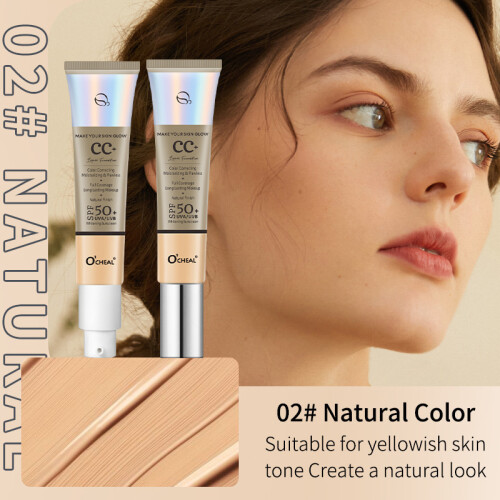 Cosmetics Your Skin But Better CC Full Coverage Cream SPF50,Natural