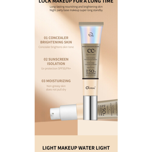 Cosmetics Your Skin But Better CC Full Coverage Cream SPF50,Natural 2