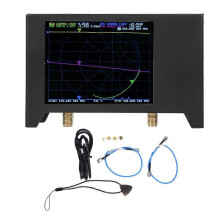 (As show, One size) 50KHz3GHZ Antenna Analyzer 2.8in Screen with Shell Network Analysising Tool SAA2 NanoVNA V2