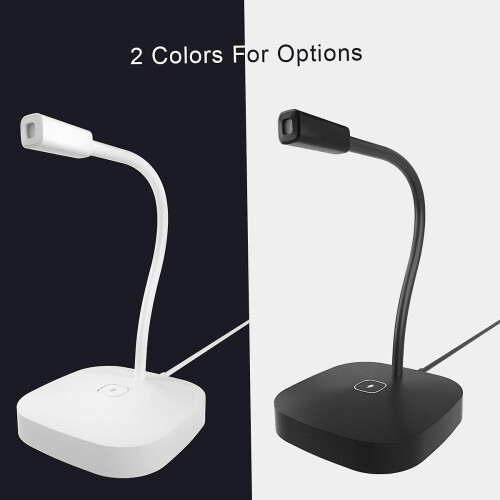 (As show, One size) Desktop Computer Microphone USB Wired Microphone 360 Degrees Omnidirectional Condenser Mic Adjustabl 2