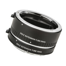 (As show, One size) Automatic Macro Extension Tubes 12mm 24mm Full Frame Metal Adapter Ring Auto Focus Auto Exposure TTL