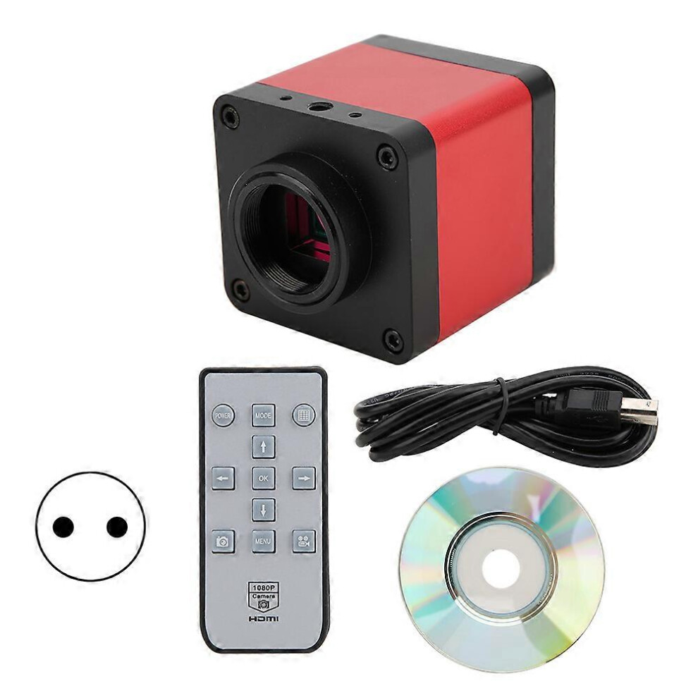 (As Show, One Size) 48Mp 1080P 60Fps Usb Industrial Microscope Camera Magnifying Glasses For Welding Phoneeu Plug 100-240V 6909775982204
