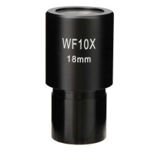 (As show, One size) WF10X 18mm Biological Microscope Wide angle Eyepiece Optical Lenses with Scale