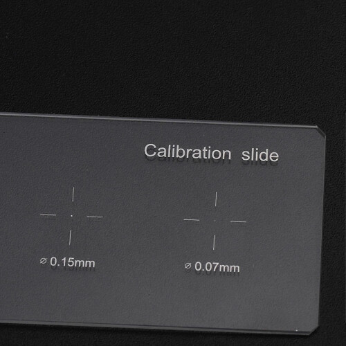 (As show, One size) Microscope Objective Micrometer Calibration Slide Glass Stage Micrometer DIV 0.01mm 2