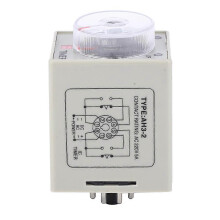 (As show, One size) AH3-2 Time Relay Mini Delay Controller Timer AC 220V for Automatic Control System