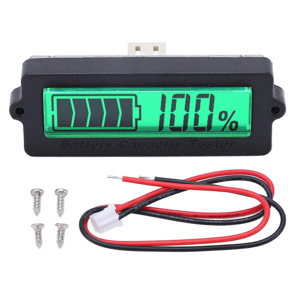 (As Show, One Size) Battery Meter Current Voltage Tester Capacity Monitor Waterproof 48V For Safety 6909775982235