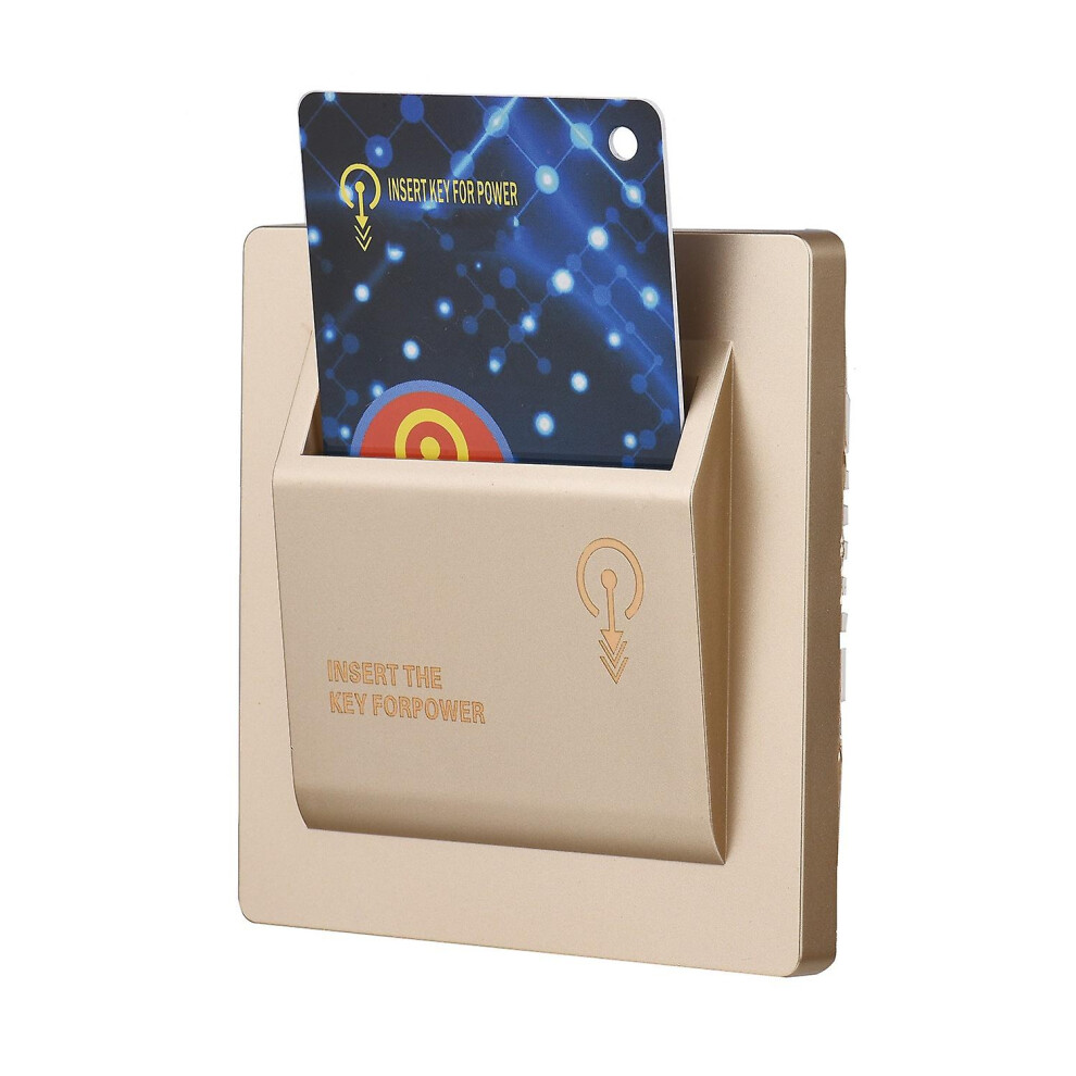 (As Show, One Size) Rfid Card Switch Hotel High-Power 40A Power Off Energy Saving Saver Electronic Sensor Switch Guestro 6909775633649