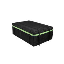 (M, One size) Waterproof Cargo Bag Car Roof Cargo Carrier with Night Reflective Strip Universal Luggage Bag Storag