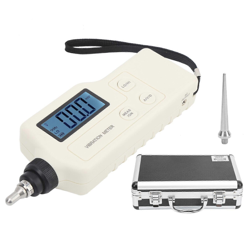 (As Show, One Size) Handheld Portable Digital Vibration Meter Tester Vibrometer Mechanical Bearing Fault Detector 6909775995099
