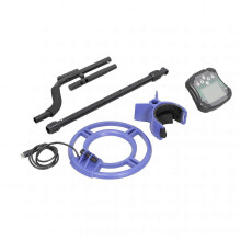 (As show, One size) Underground Metal Detector with 250mm Waterproof Search Coil LCD Display High Sensitivity Gold Silver Copper Scanner