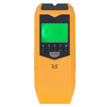 (As show, One size) Stud Finder Wall Scanner Sensor 5 Modes Handheld Detector LED Display for Wood AC Wire Center Edge Yellow