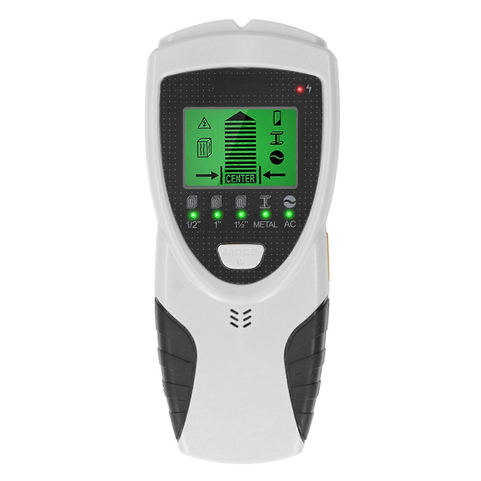 (As Show, One Size) Stud Finder Wall Scanner 5 In 1 Lcd Display Accurate Positioning Handheld Stud Detector With Alarm 6909775998946