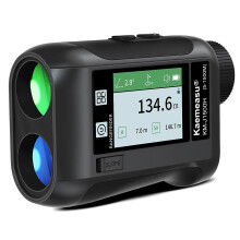 (1200M, Black) 600M / 800M / 1200M / 1500M Golf Rangefinder Distance Meter with LCD Touch Screen 6.5X Magnification
