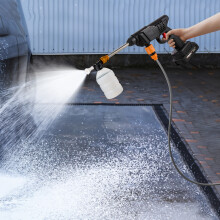 Electric Handheld 2 Battery Pressure Washer Cleaner