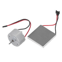 (As show, One size) Fireplace Fan Motor Power Generation Sheet Heat Powered Universal for Replacement