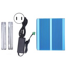 (As show, One size) Fanless Industrial Control Computer Dual Core Multifunctional Mini Industrial PC 100240V US Plug