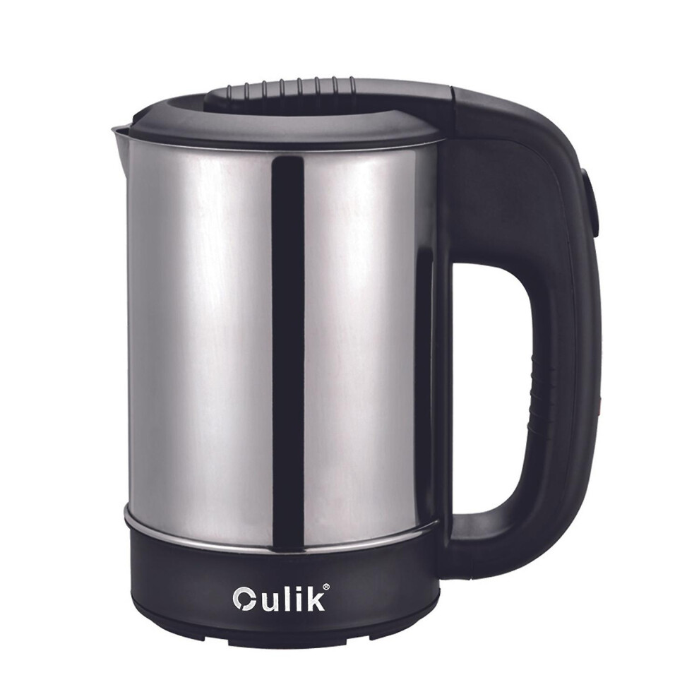 (As show, One size) Mini Electric Kettle 1000W, 0,5 L,Stainless Steel Automatic Power Off, for Tea and Coffee, Travel Po-image-OPC-PHDMYCS-NEW