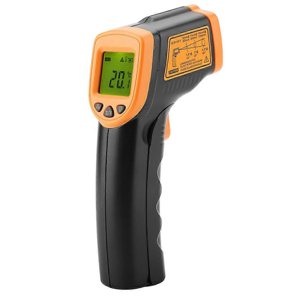 (As show, One size) SMART SENSOR AR320 No contact LCD Display Laser Digital Infrared Thermometer  32~380