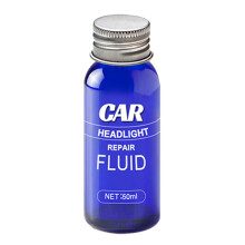 (As show, One size) Automobile Headlight Repair Fluid Automobile Lamp Crystal Plating Renovating Agent
