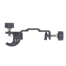 (As show, One size) Professional RTK Pole Clamp Aluminum Alloy Universal Data Collector Bracket for Trimble