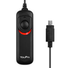 (As show, One size) YouPro DC2 Type Shutter Release Cable Timer Remote Control 1.2m/3.9ft Replacement for Nikon D7700 D7