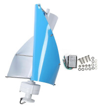 (As show, One size) Wind Generator Spiral Vertical-Shaft Medium Voltage Equipment Electrical Accessories 200W(24V )