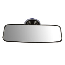 (As show, One size) Universal Interior Rear View Mirror Suction Rearview Mirror for Car