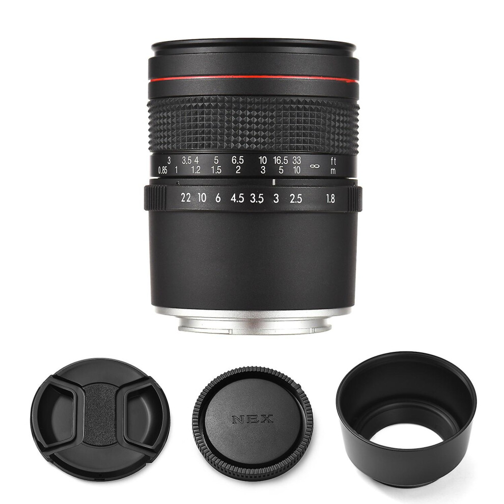 (As Show, One Size) Andoer 85Mm F1.8 Medium Telephoto Camera Lens Large Aperture Full Frame Portrait Lens Manual Focus R 6909775580493