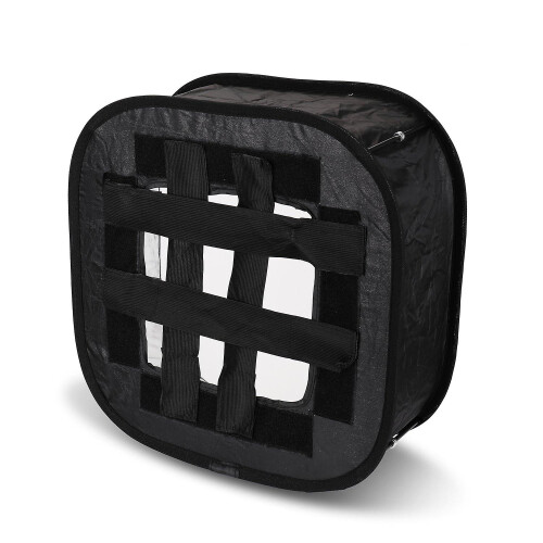 (As show, One size) Multifunctional 410mm Mini Portable Foldable Flash Diffuser Easy-fold Design Softbox for Flash Speed 1