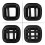 (As show, One size) Multifunctional 410mm Mini Portable Foldable Flash Diffuser Easy-fold Design Softbox for Flash Speed 5
