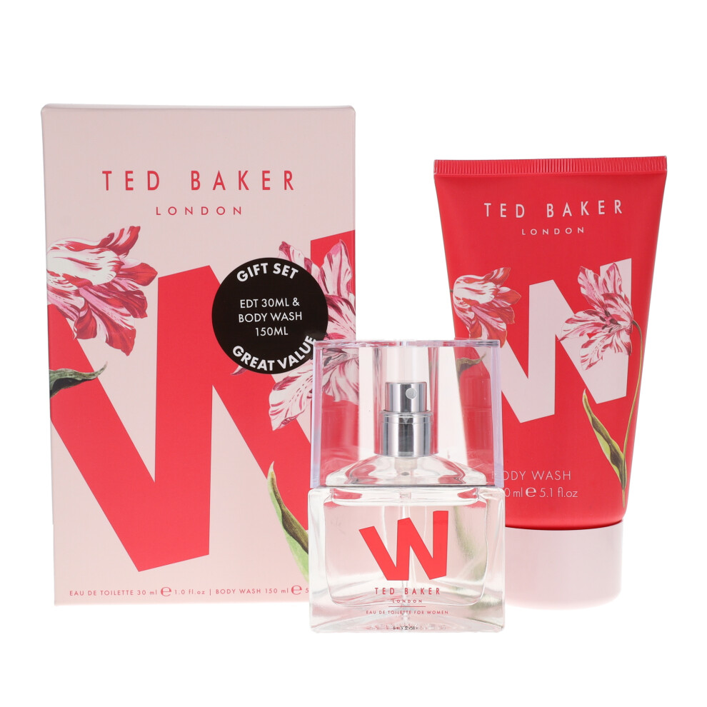 Ted Baker W Gift Set 30ml Eau de Toilette, 150ml Body Wash For Her