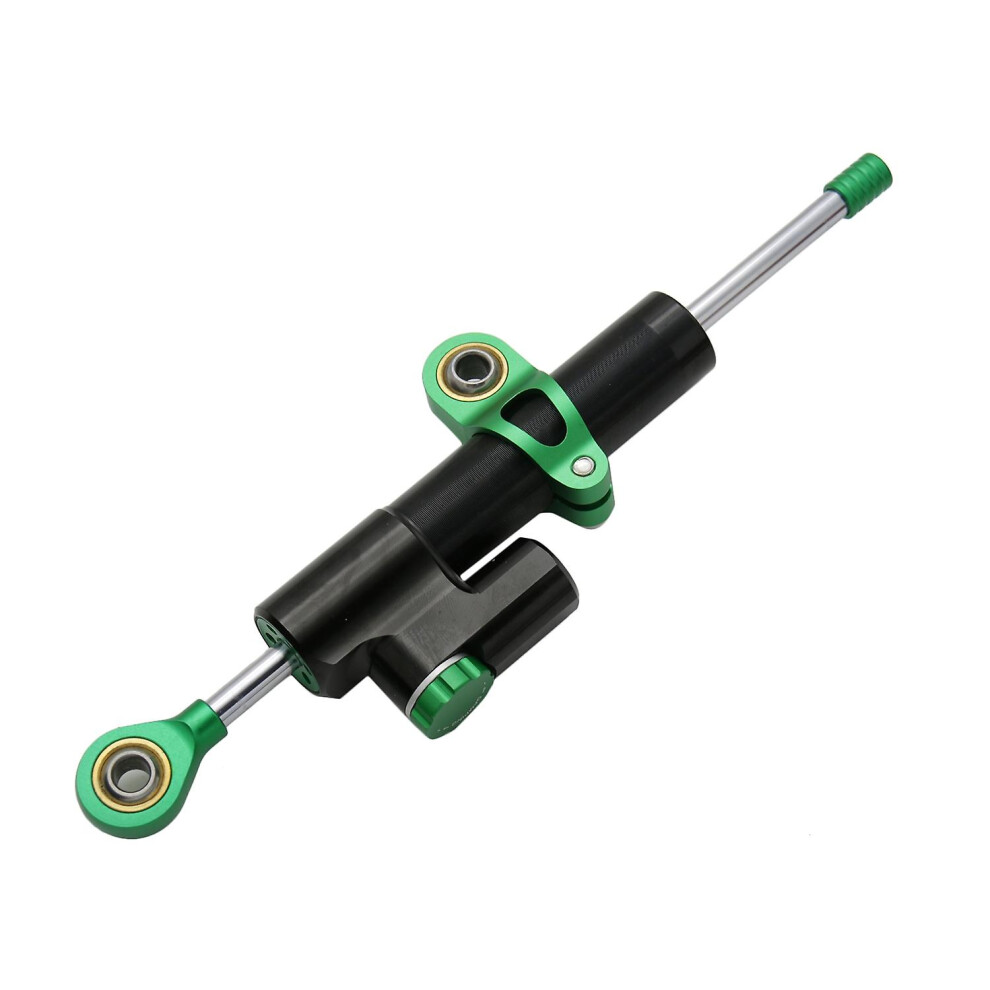 (As Show, One Size) Universal Motorcycle Damper Steering Stabilize Safety Control For Kawasaki Ninja400 Light 6909775536834