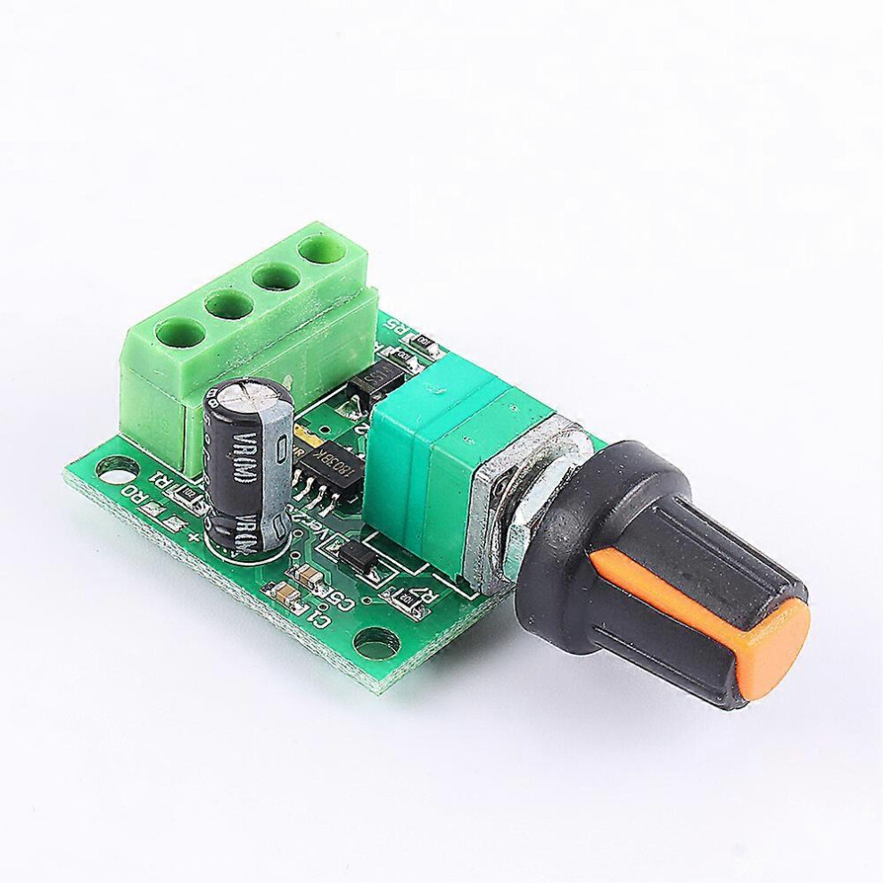 (As Show, One Size) New Dc 1.8V-15V Wide Voltage 2A Pwm Pulse Width Speed Motor Controller Switch 6909775993347