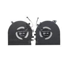 (As show, One size) Laptop CPU+GPU Cooling Fans for Blade 15 RZ09-0270 02705E76 RZ09 3009 E97 GPU Cooler Radiator Fan