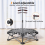 42" Folding Indoor Fitness Trampoline with Handle 4