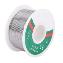 (As show, One size) 1pc 0.8mm Rosin Core Flux Solder Wire Reel Soldering Welding Tin Roll