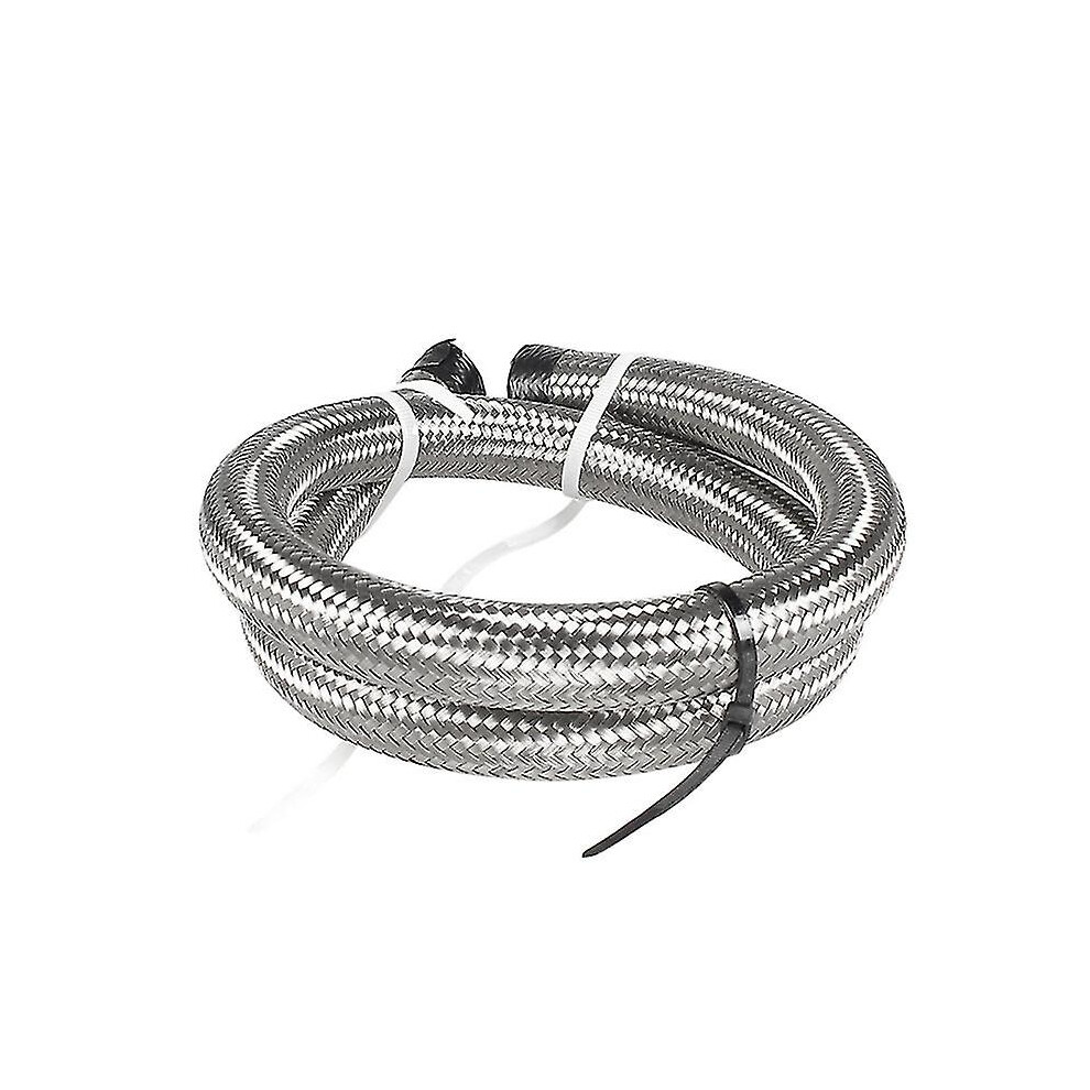 (Nylon Cpe, An8) Braided Oil Fuel Fitting Hose An4 An6 An8 An10 An12 Auto Fuel Hose Pipe Black 6909775762622