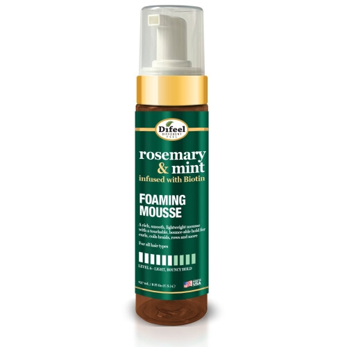 Difeel Rosemary & Mint Foaming Mousse 8 oz